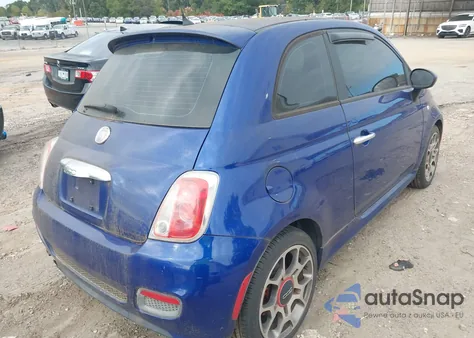 2013 Fiat 500 Sport z USA, uszkodzony, nr VIN 3C3CFFBR3DT514352